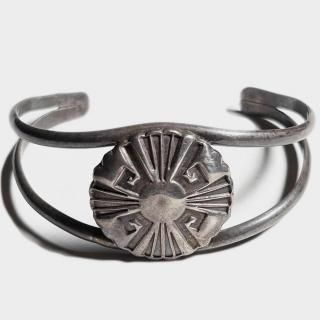 OLD HOPI  SILVER BANGLE