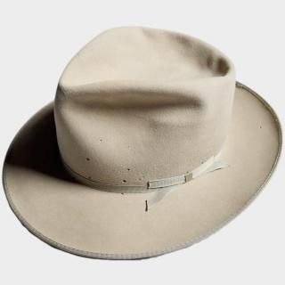 ステットソン 50s ヴィンテージ XLサイズ シルバーグレー STETSON】1950s ステットソン 3X オープンロード・グレー (59.5