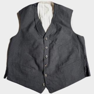 20's F. WOOL LAPELED VEST(NM)