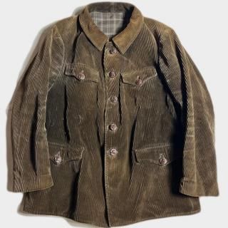 30's F. CORDUROY HUNTING JKT