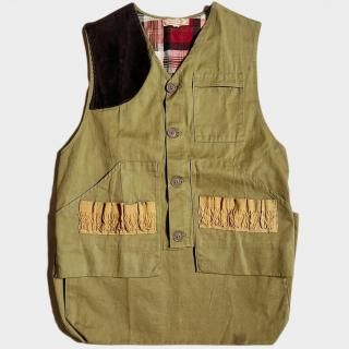 50's U.S. COTTON HUNTING VEST(40)