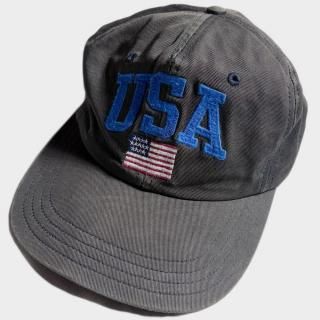 90's USA FLAG LOGO CAP(USA)