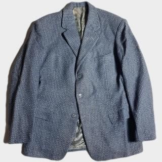 40's F.UNUSUAL TWEED LAPEL J.(NOS)
