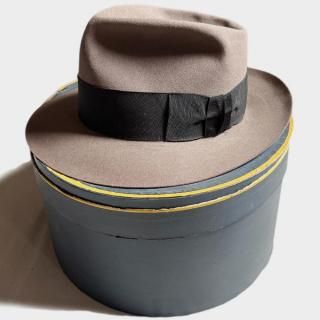 40's LIGHT W. FEDORA(BOX-59.5CM)