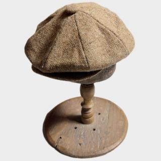 80's MIX TWEED NEWS BOY CAP(L)
