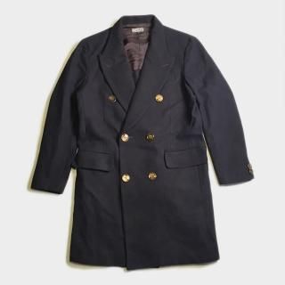 DOUBLE BREASTED CHESTERFIELD COAT