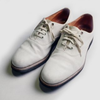WHITE LEATHER SHOES