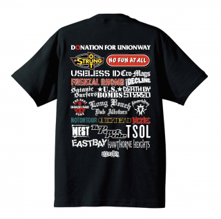 【DONATION FOR UNIONWAY】 T-Shirt(BLACK)