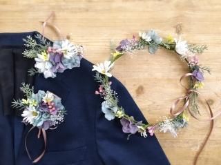 花冠・リストレット・ブートニア - アヴェック・ラ・フルール 花冠・リストレット・ブートニア - アヴェック・ラ・フルール