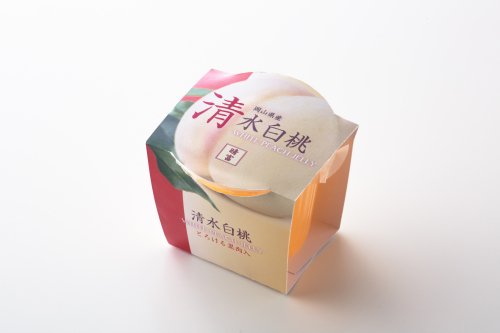 清水白桃ジュレ 140g（1個入）