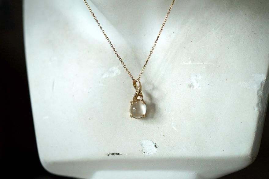 【一部予約販売】 - ムーンストーンネックレス jewel design M&H product ネックレス・ペンダント