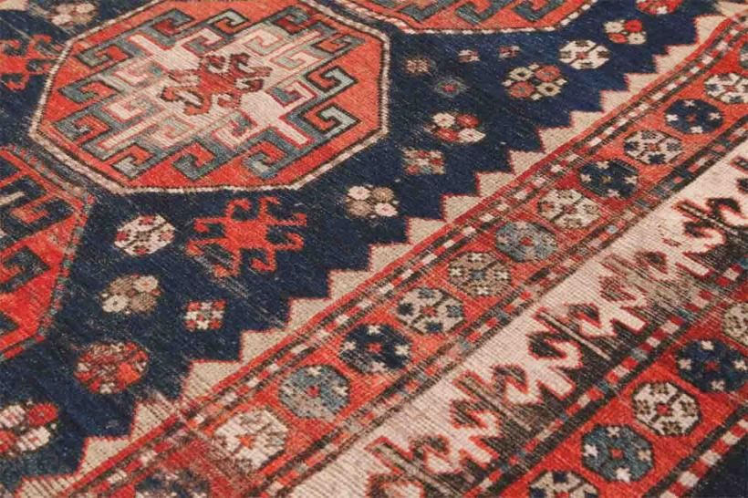 ペルシャヴィンテージハンドメイドラグ 168x252cm ペルシャ絨毯なら｜魔法のじゅうたん仙台｜通販・メンテナンスは