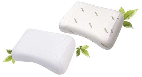 COMAX日本限定ブランド、ラテシアロイヤルの100％ラテックス枕、肩こり軽減枕です。