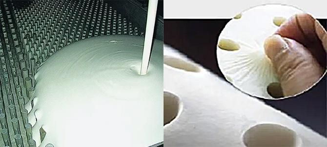 ワンモールド工法とラテックススキンで、製品の耐久性が保たれます。
