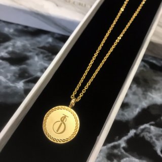 【14K Gold Plated】TSコインネックレス