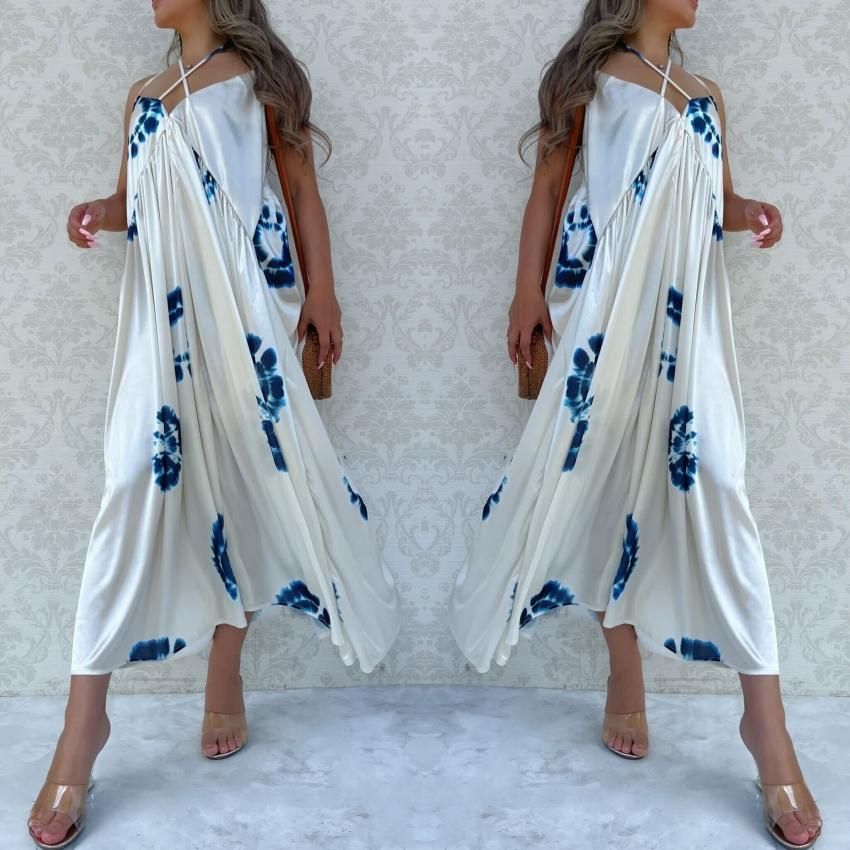 タイダイ柄背中開きワンピース｜海外セレブファッション通販Top Secret