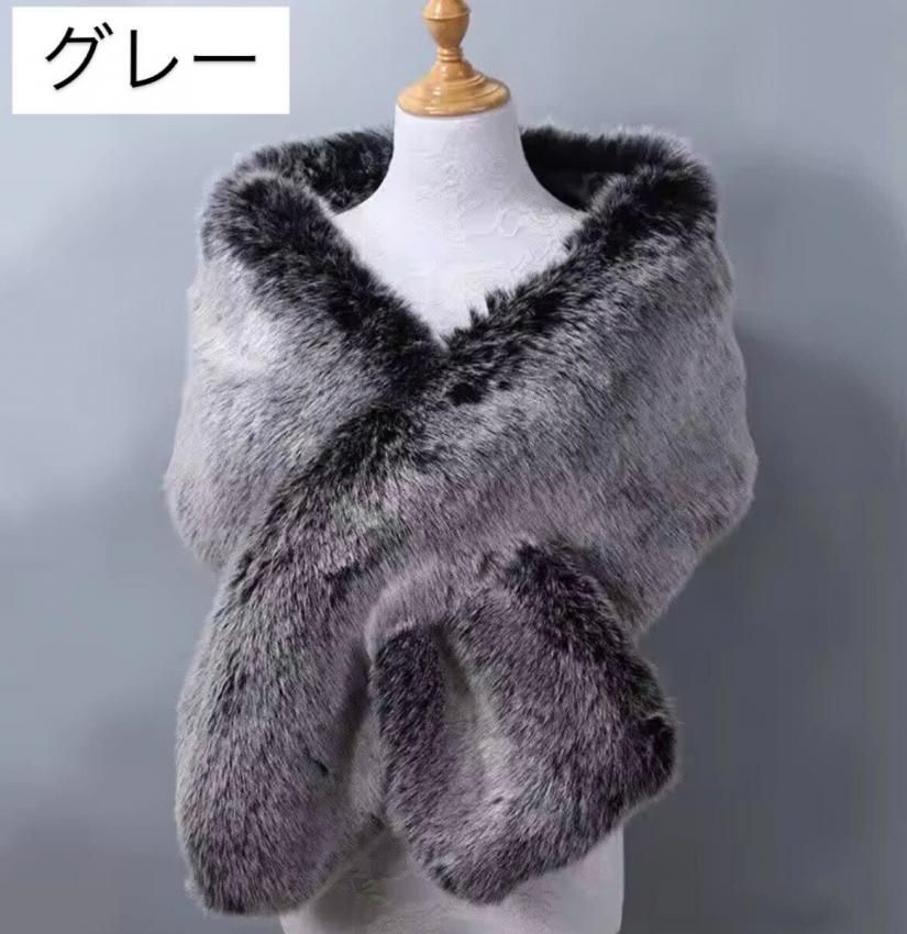 予約商品】 パーティードレス用ファーケープ｜海外セレブ