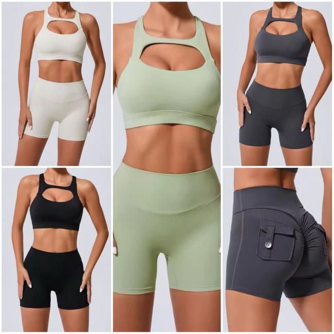 emmi yoga】ONLINE限定ムーンブラトップ&レギンスSET（レギンス