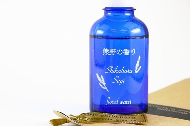 熊野杉Shibahara」フローラルウォーター（芳香蒸留水）｜熊野の香り