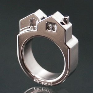 FACTRON  jewelry Ring 「Home No.1」チタニウム