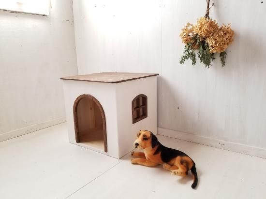 室内用のかわいい犬小屋 キャットハウスにも