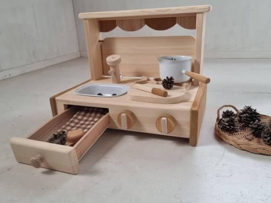 おままごとキッチン 卓上 オープンタイプ