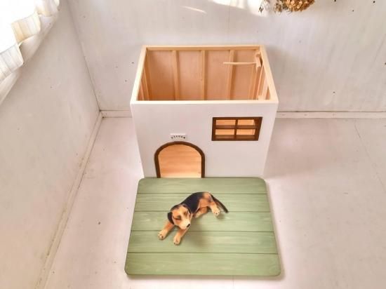 室内用のかわいい犬小屋＆キャットハウスにも