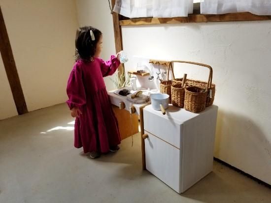 おままごとキッチン デスクと冷蔵庫のお得なセット うらら