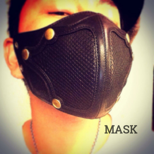 オールハンドメイド 北海道札幌のレザークラフトショップ Jail Craft カラスマスク Jmcr