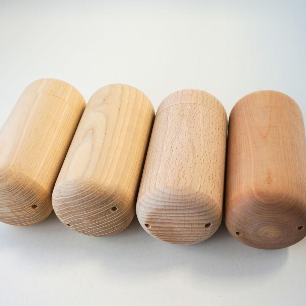 印籠 木製丸型（大）完成品 木製2寸ひょうたん・菊結房付き - 阿波踊り