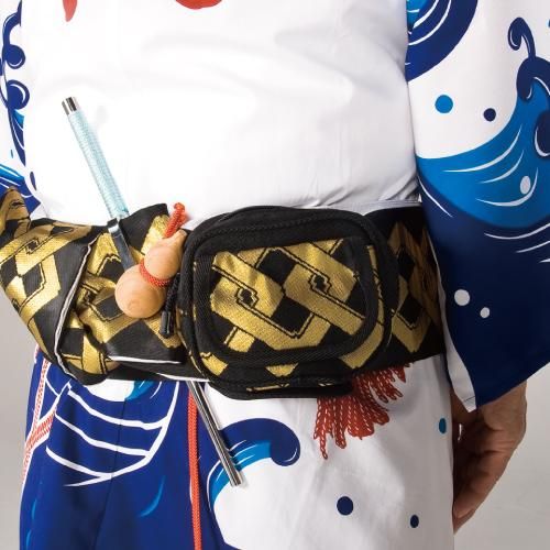 帯柄ポーチ（錦織柄）Lサイズ - 阿波踊り用品専門店 岡忠公式