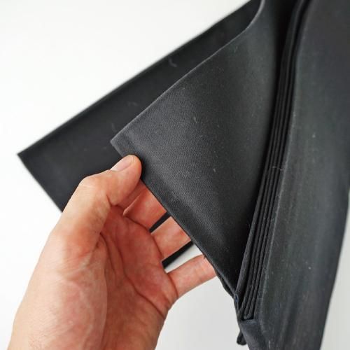 黒朱子帯 大人用 - 阿波踊り用品専門店 岡忠公式オンラインショップ