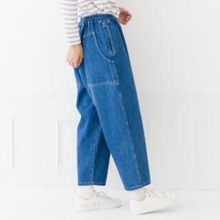 カールカナイ　エアリー　ガムストレッチ　ダマスク　パンツ　40 ブルー カールカナイ エアリー ガムストレッチ ダマスク パンツ 40