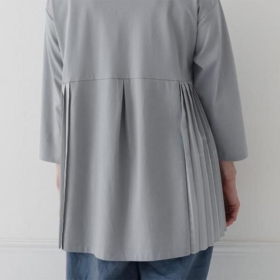 クレアデリス|シルケット加工チュニック - ナチュラル服の