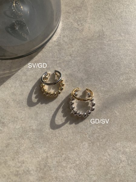 <img class='new_mark_img1' src='https://img.shop-pro.jp/img/new/icons13.gif' style='border:none;display:inline;margin:0px;padding:0px;width:auto;' />metal ball by color ear cuff