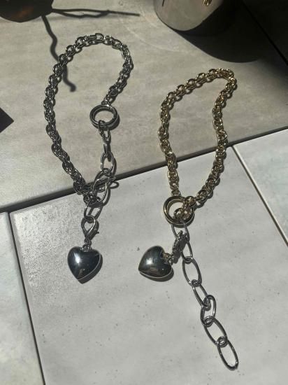 <img class='new_mark_img1' src='https://img.shop-pro.jp/img/new/icons15.gif' style='border:none;display:inline;margin:0px;padding:0px;width:auto;' />heart charm chain necklace
