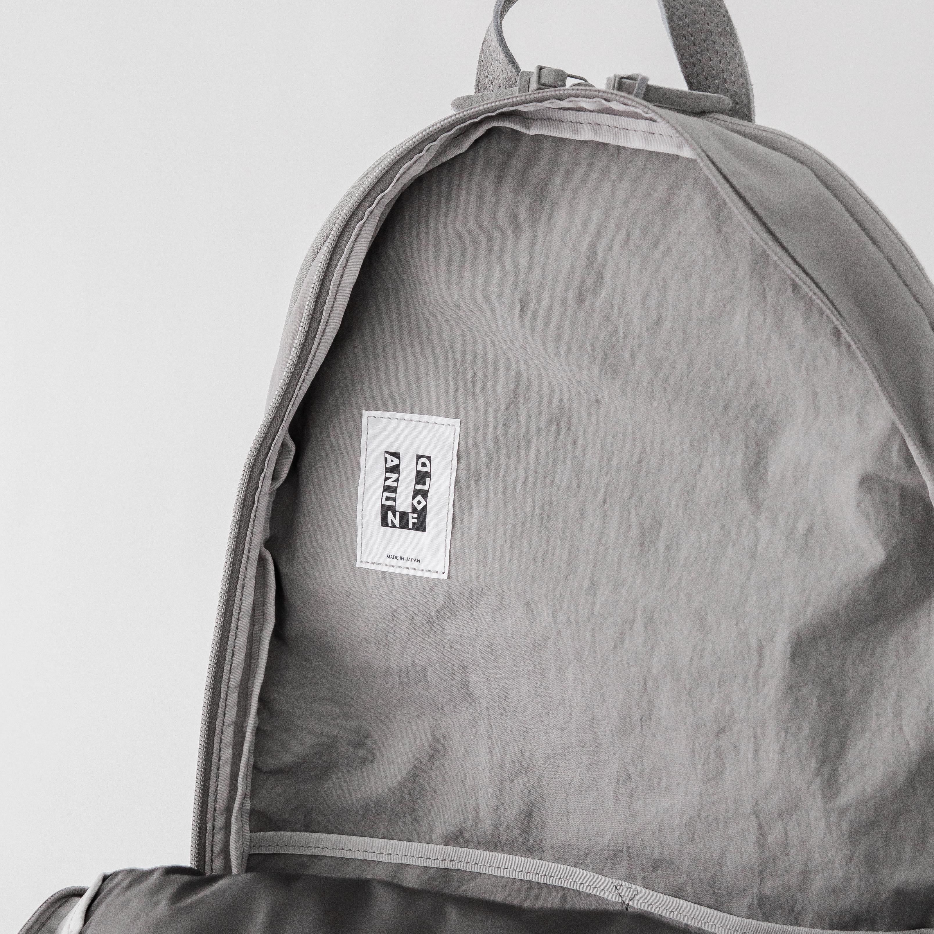 アヌンフォルド WRAP PACK リュック グレー　ANUNFOLD ANUNFOLD / “WRAP” PACK [ リュック・バックパック ] - HOEK