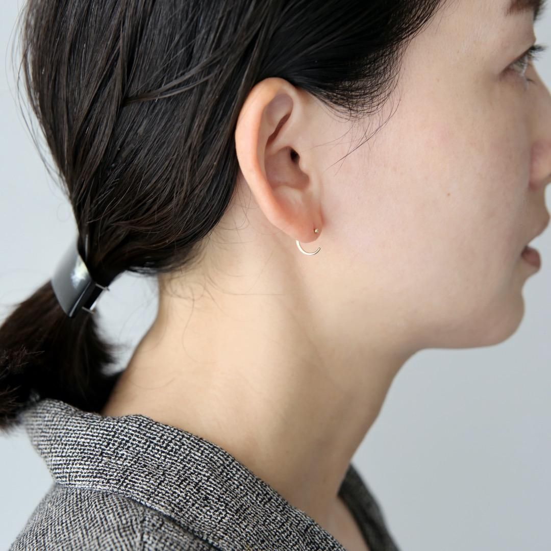 Melissa Joy Manning メリッサ ジョイ マニング 14kt ラウンド フープ ピアス ミディアム“Round Hoops  Medium” p-r-02-melissa-ms レディース | Piu di aranciato(ピウディアランチェート)