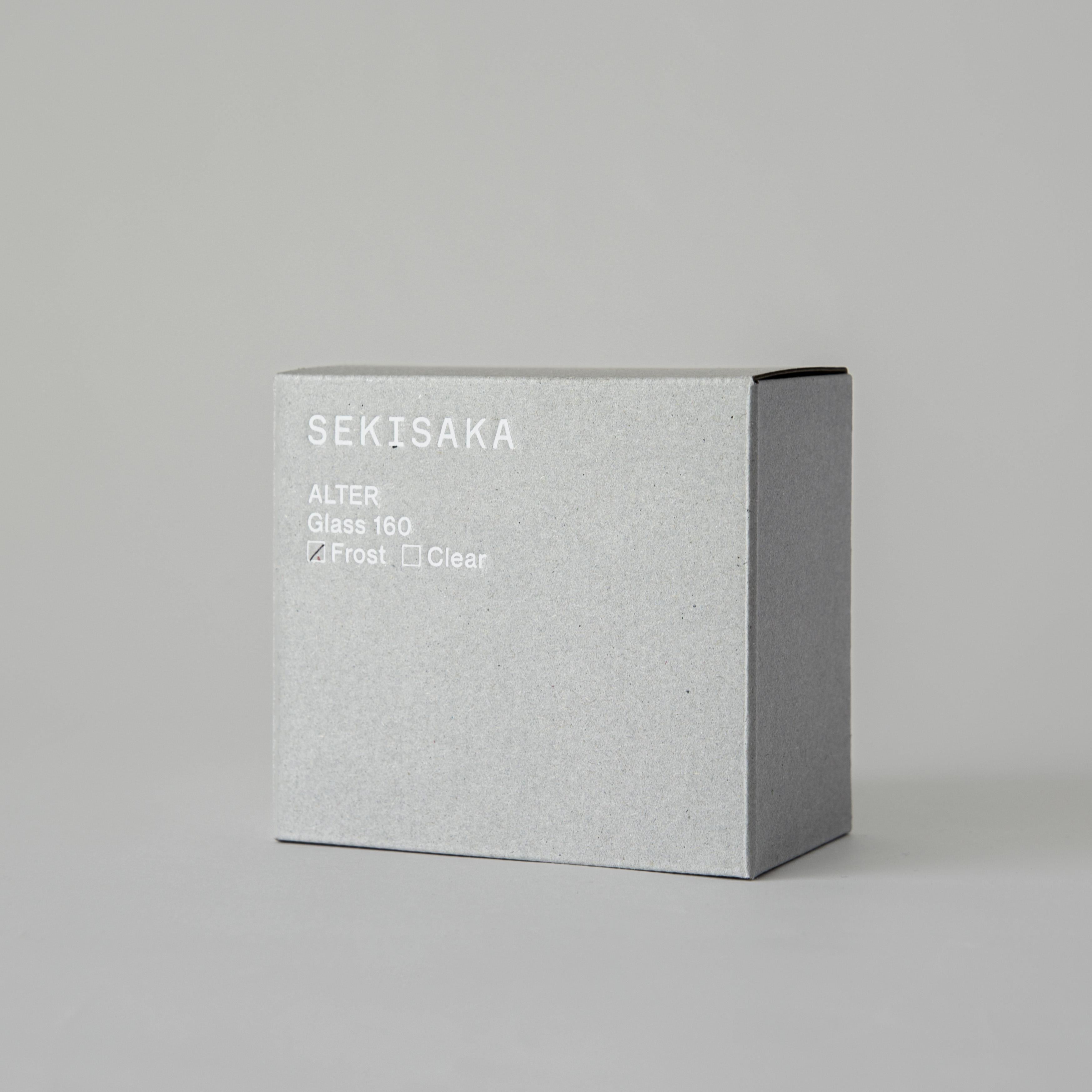 SEKISAKA / ALTER GLASS 160 [Flost] - HOEK