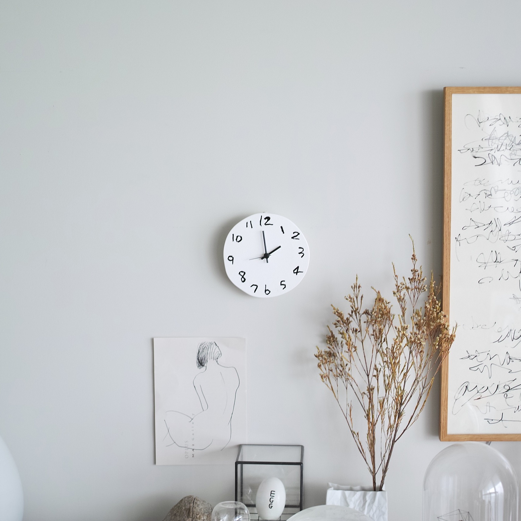 Yuki MIKAMI / ' About ' wall clock - HOEK