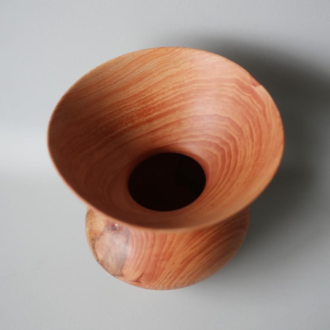 盛永省治 Shoji Morinaga / ウッドベース (a) WOOD VASE (a) - HOEK