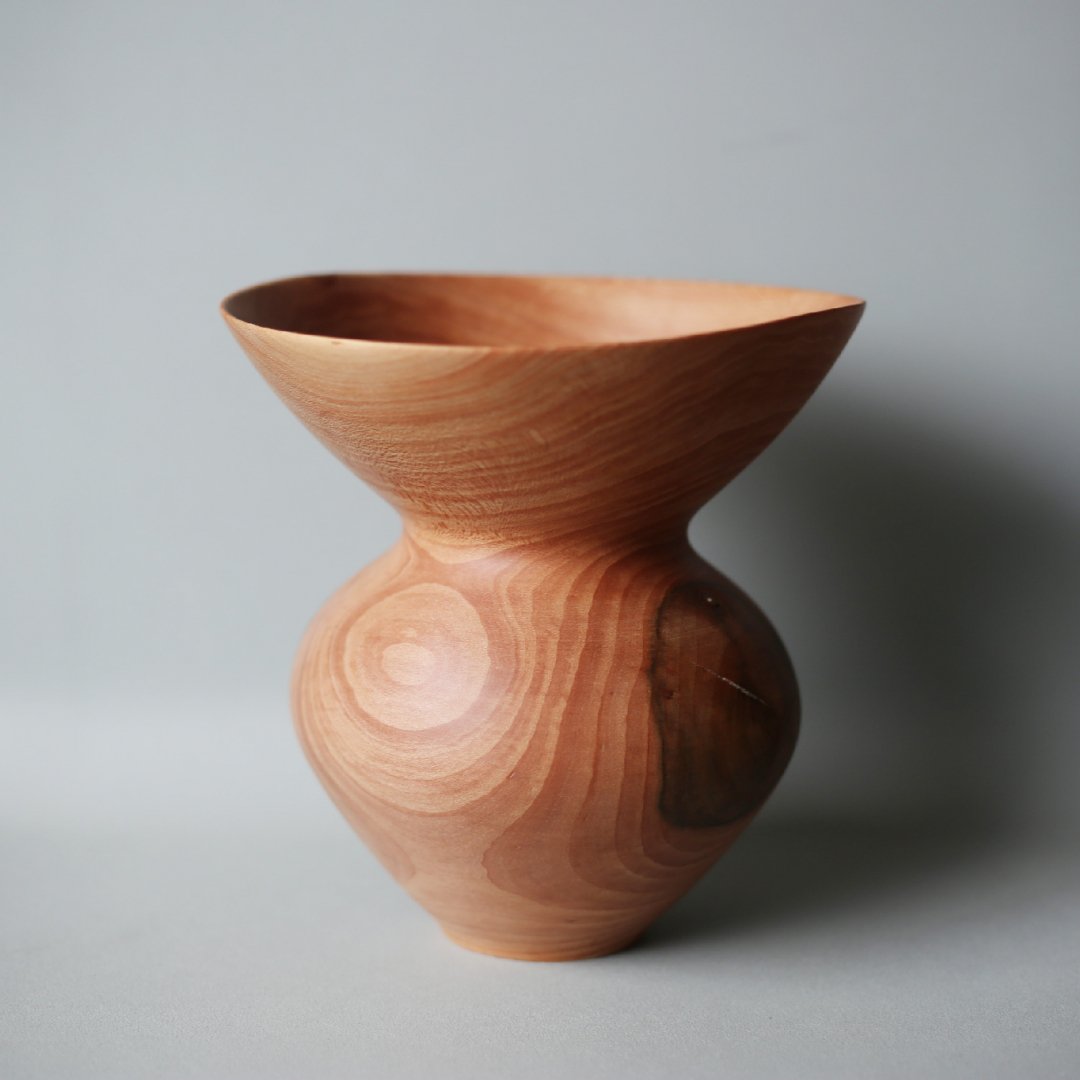 Shoji Morinaga WOOD VASE (a)<br />ʾʼ åɥ١ (a)