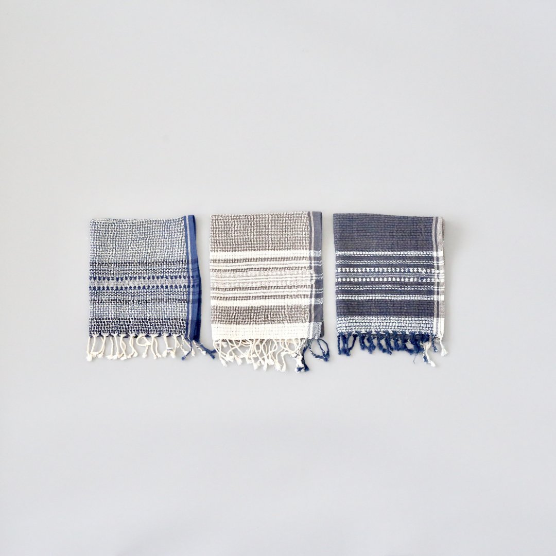 Suno & Morrison<br />Organic Khadi Basket Hand Towels