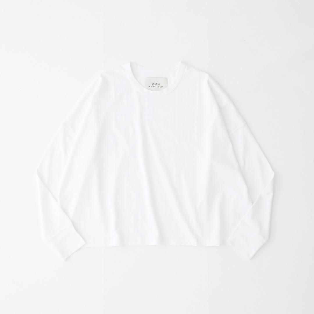 STUDIO NICHOLSON / LOOP LONG SLEEVE T-SHIRT - HOEK STUDIO NICHOLSON / LOOP LONG SLEEVE T-SHIRT - HOEK
