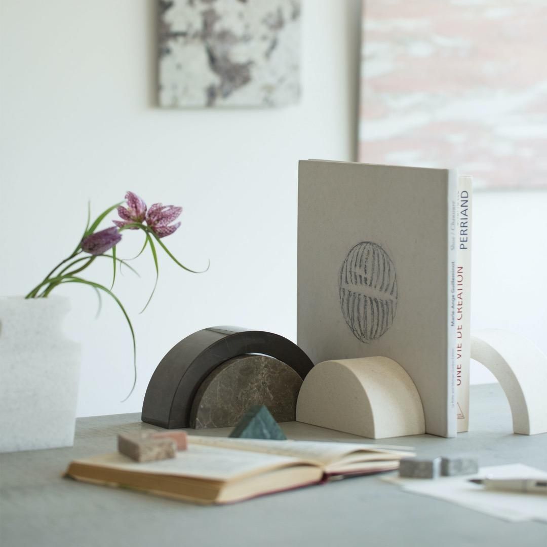 水晶等　ブックエンド 水晶等 ブックエンド