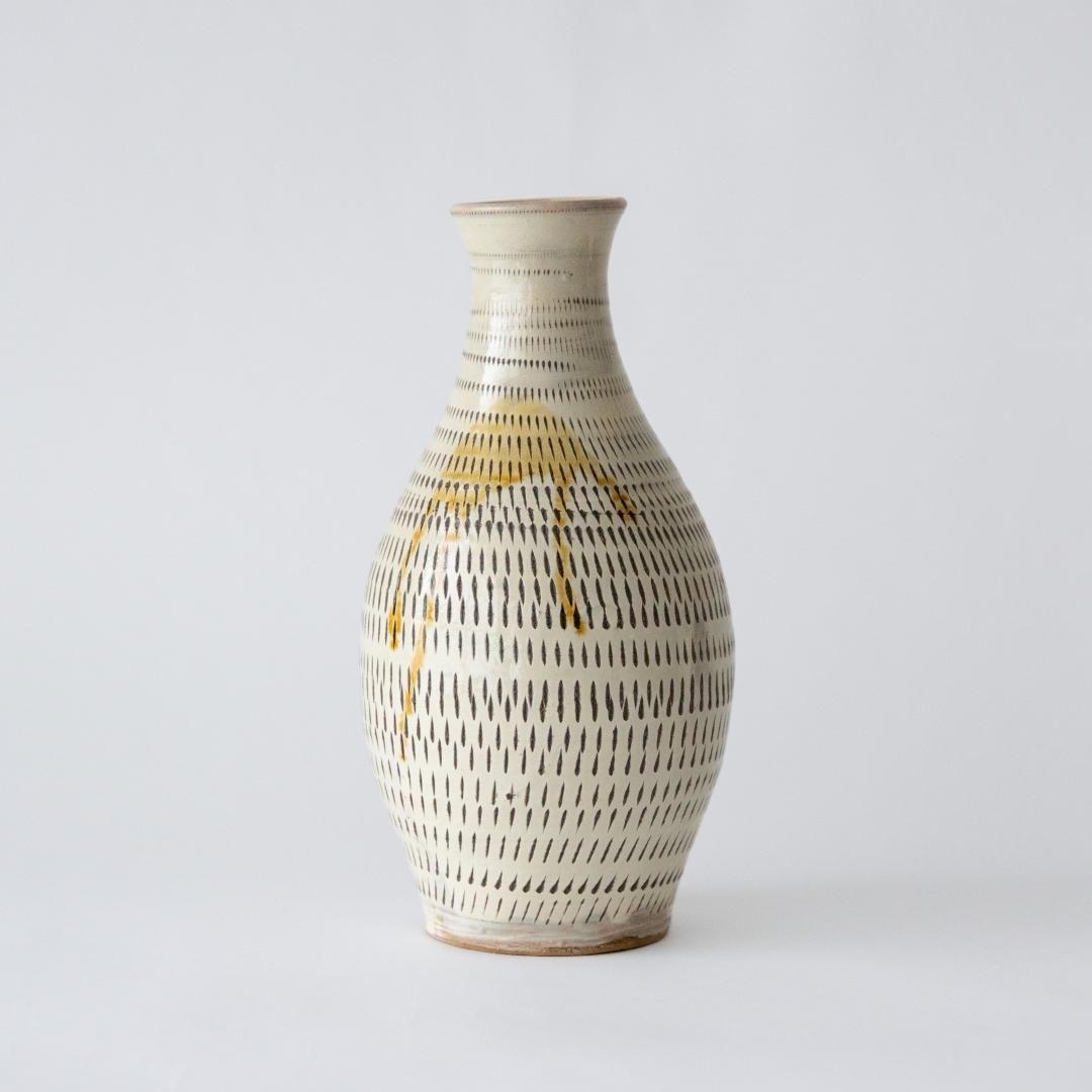 小鹿田焼 / 古い花器 - HOEK