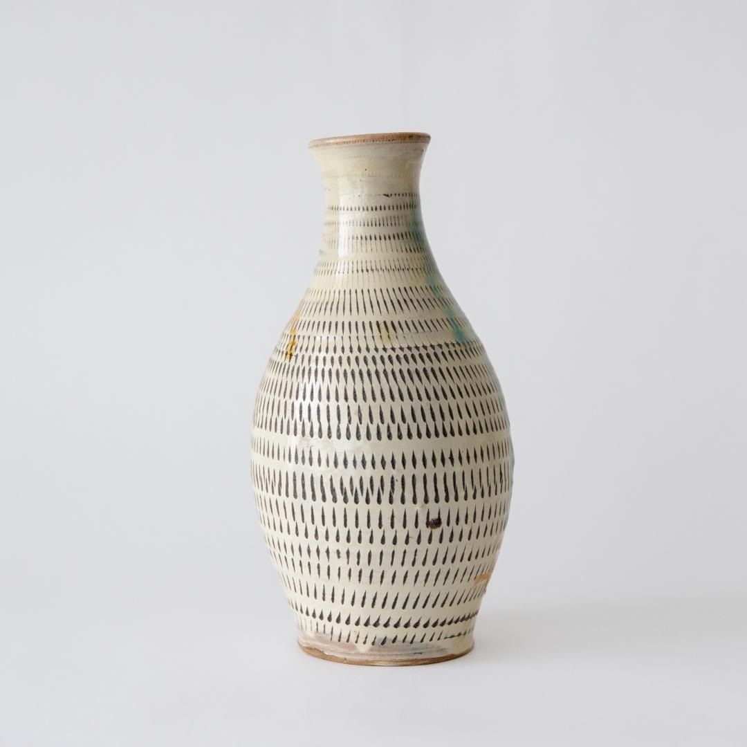 小鹿田焼　壺　窯元　大分　日田市　花卉　花瓶 小鹿田焼 壺 窯元 大分 日田市 花卉 花瓶 【公式通販】