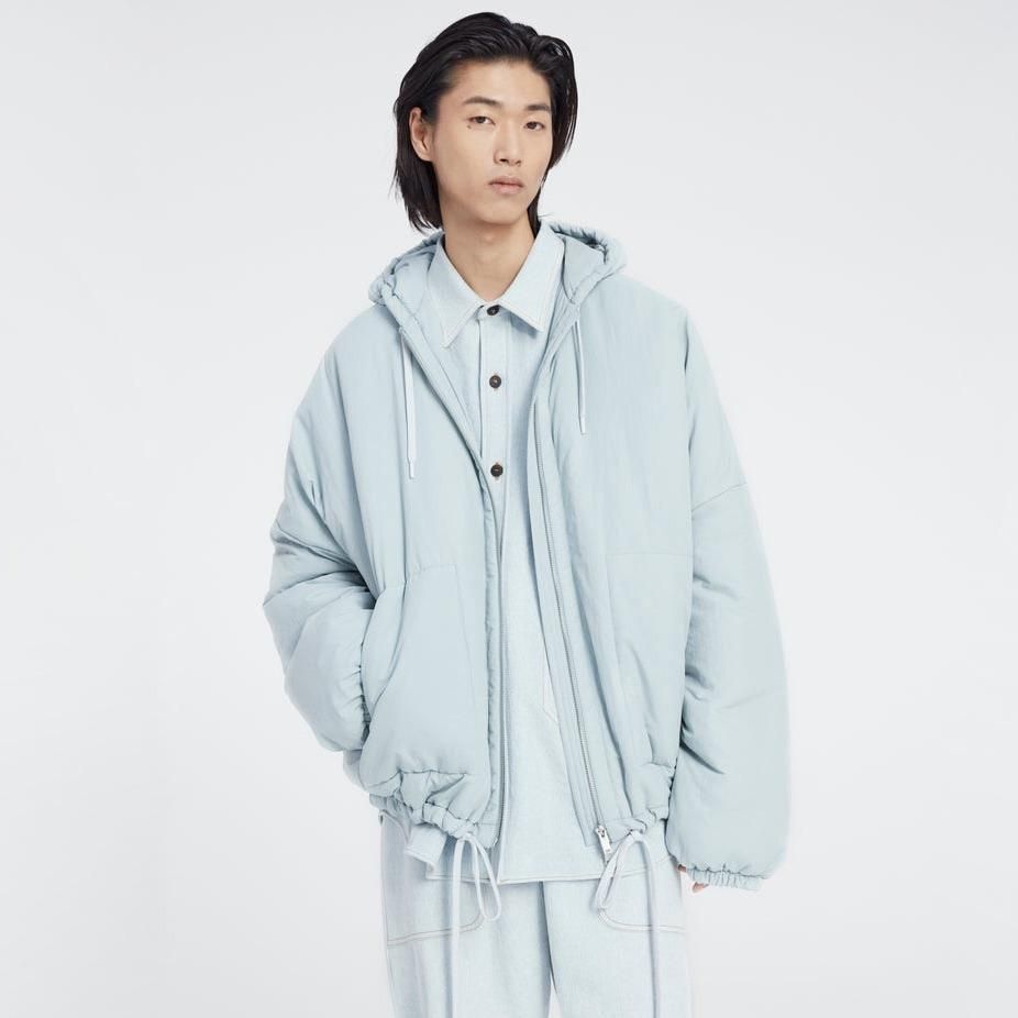 STUDIO NICHOLSON / INDUS [ POOL ] - PADDED HOODED PARKA - HOEK