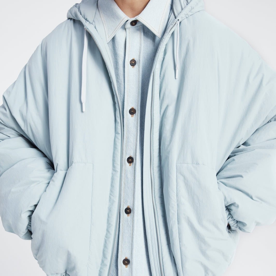 STUDIO NICHOLSON<br />INDUS [ POOL ] <br />PADDED HOODED PARKA