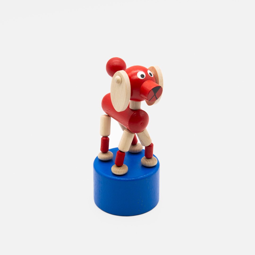 DETOA<br />Wooden Push Up Toy [ Dog ]